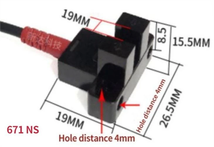 Slot Type Limit Photoelectric Switch